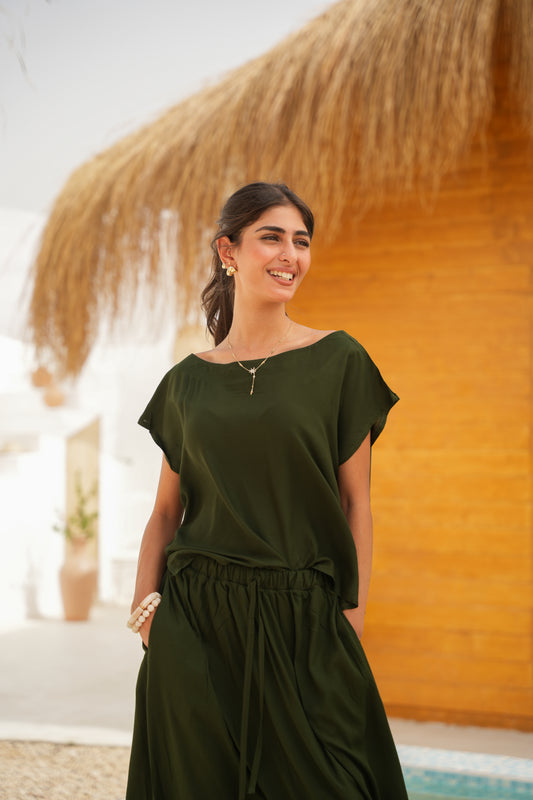 Top Rayon Short Sleeve