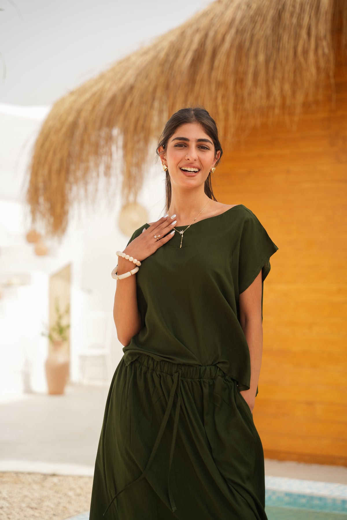 Rayon Top Short Sleeve