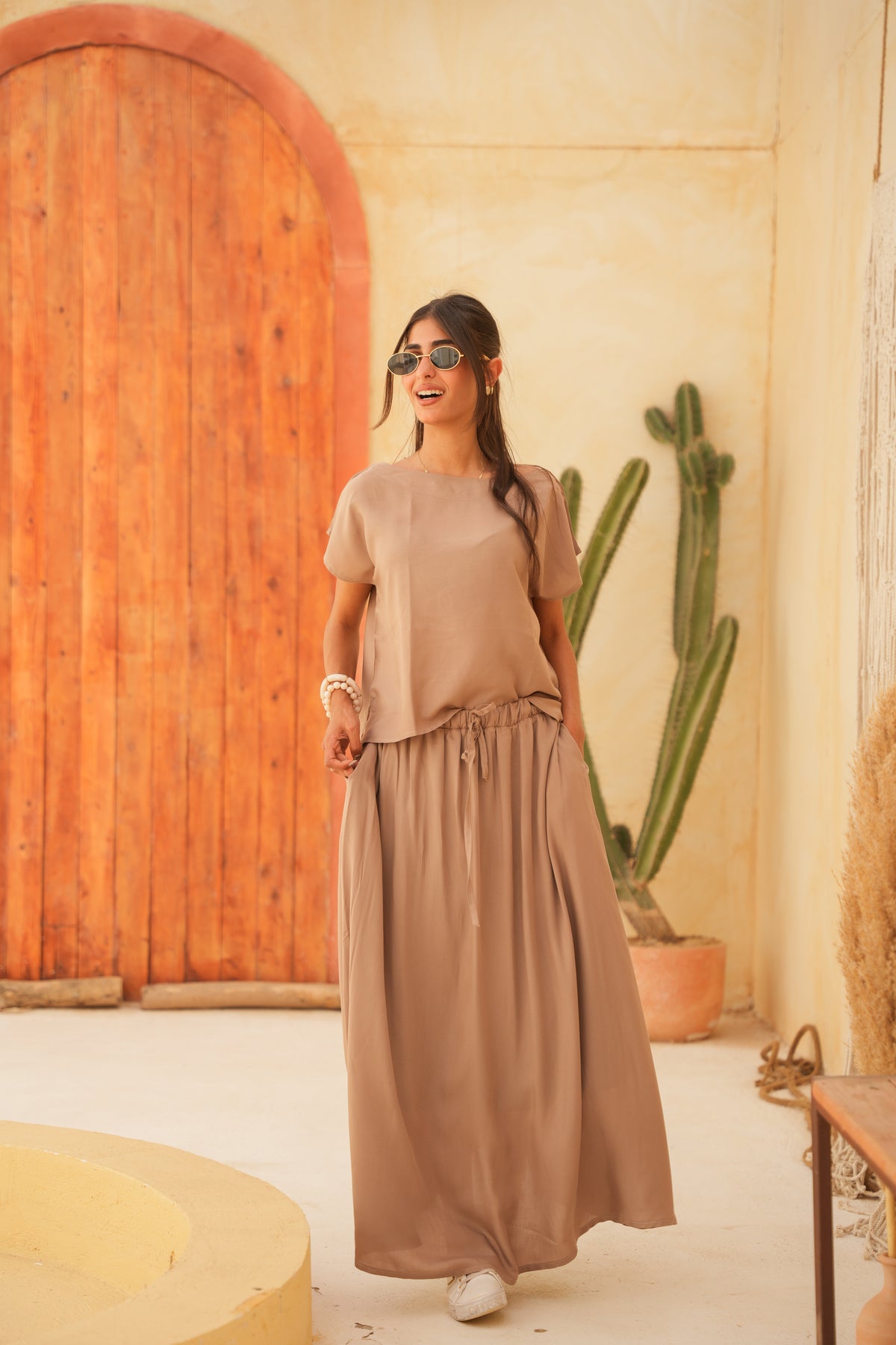 Rayon Top Short Sleeve