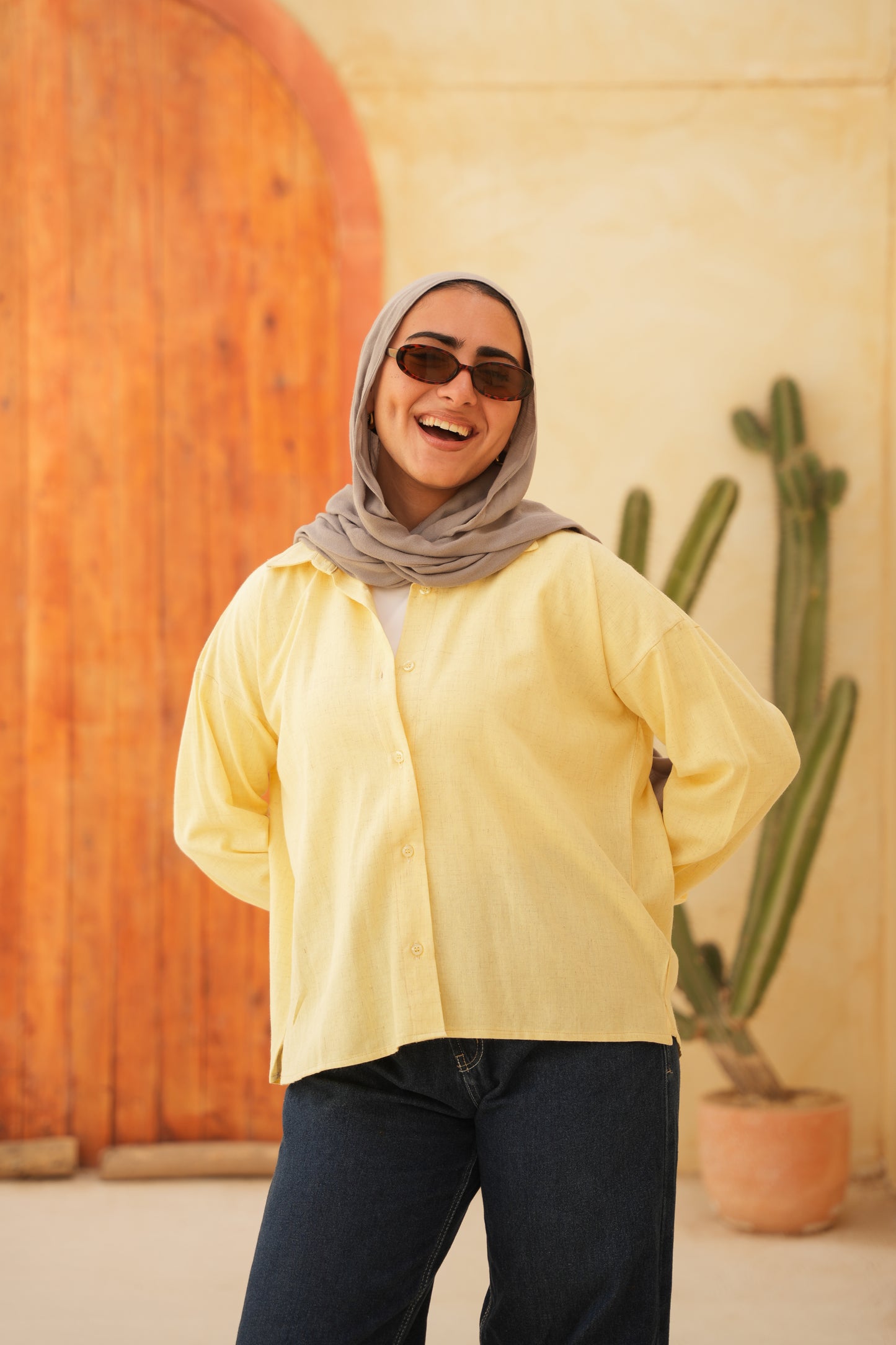 Long Sleeve Linen Shirt