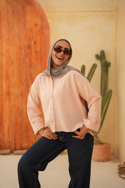 Long Sleeve Linen Shirt