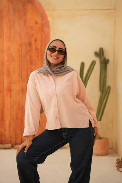 Long Sleeve Linen Shirt