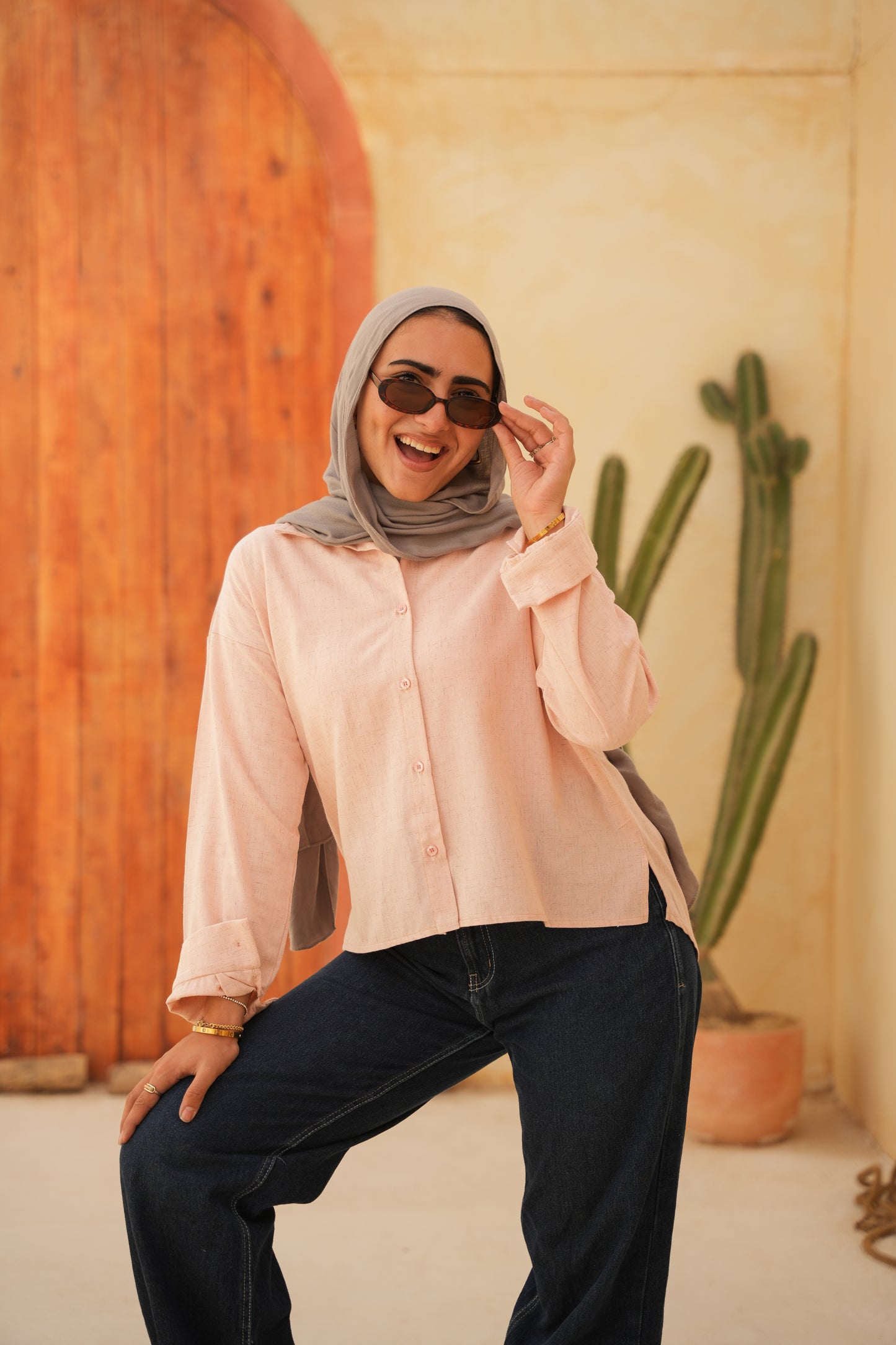 Long Sleeve Linen Shirt