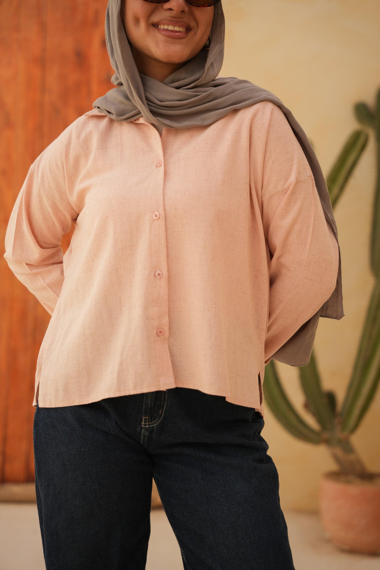 Long Sleeve Linen Shirt