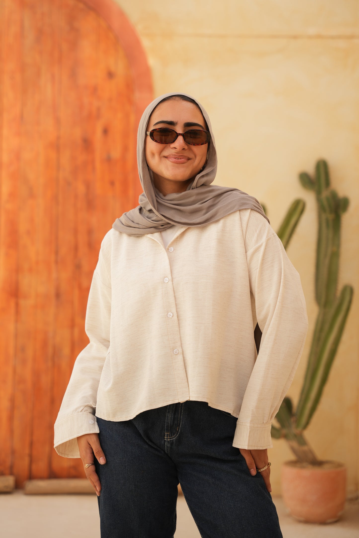 Long Sleeve Linen Shirt