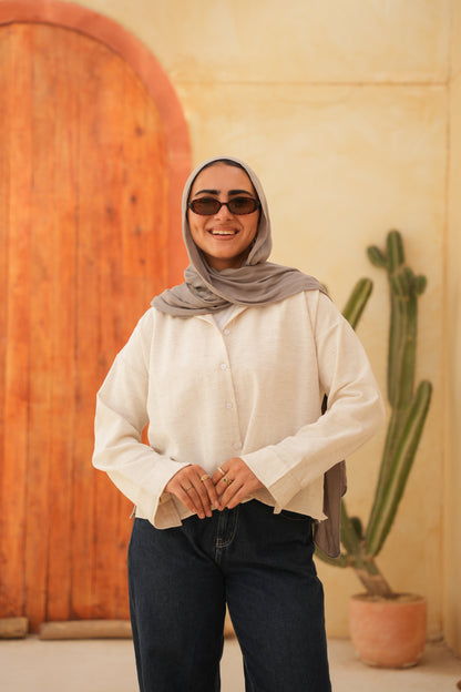 Long Sleeve Linen Shirt